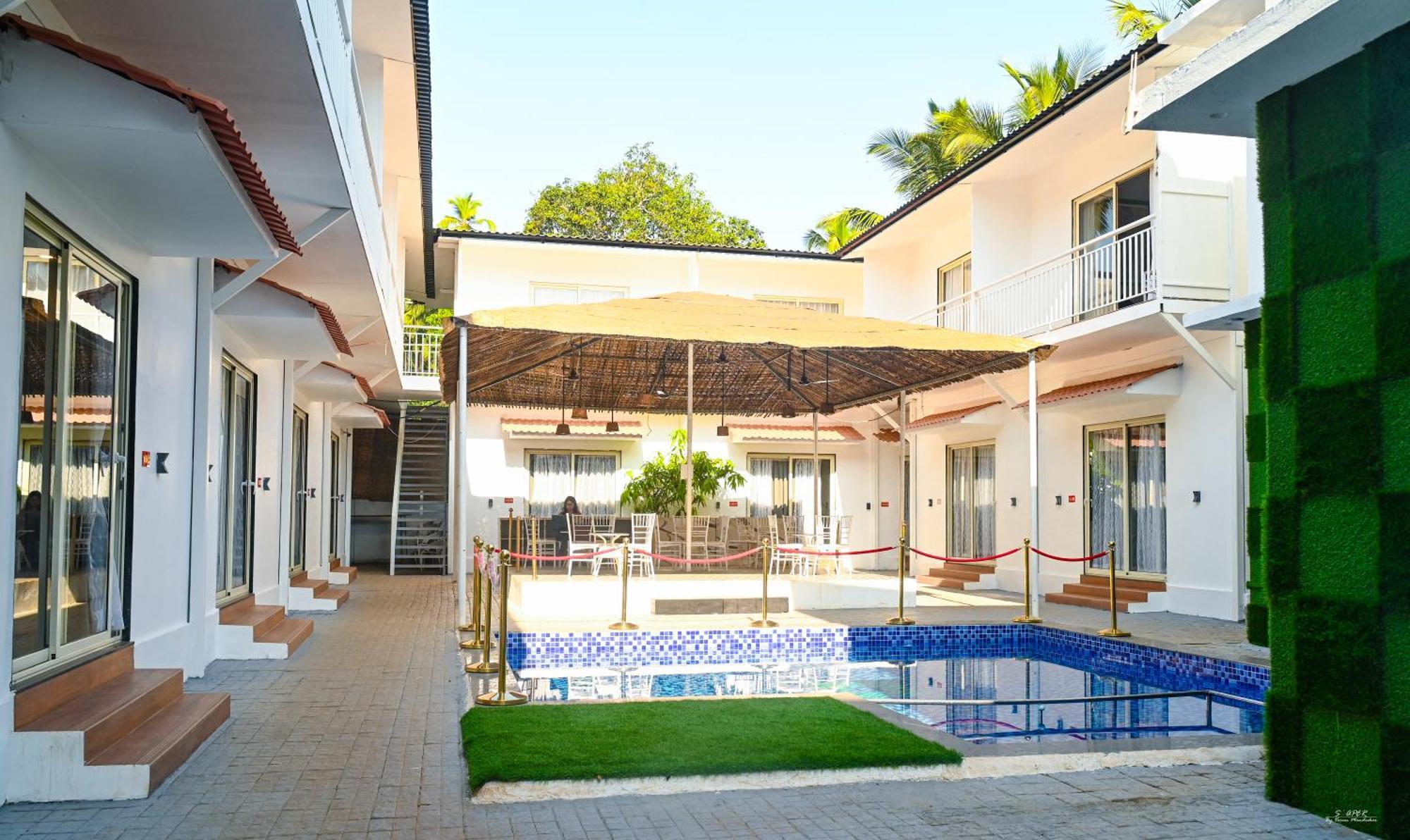 Morjim Beach Villa Exteriör bild